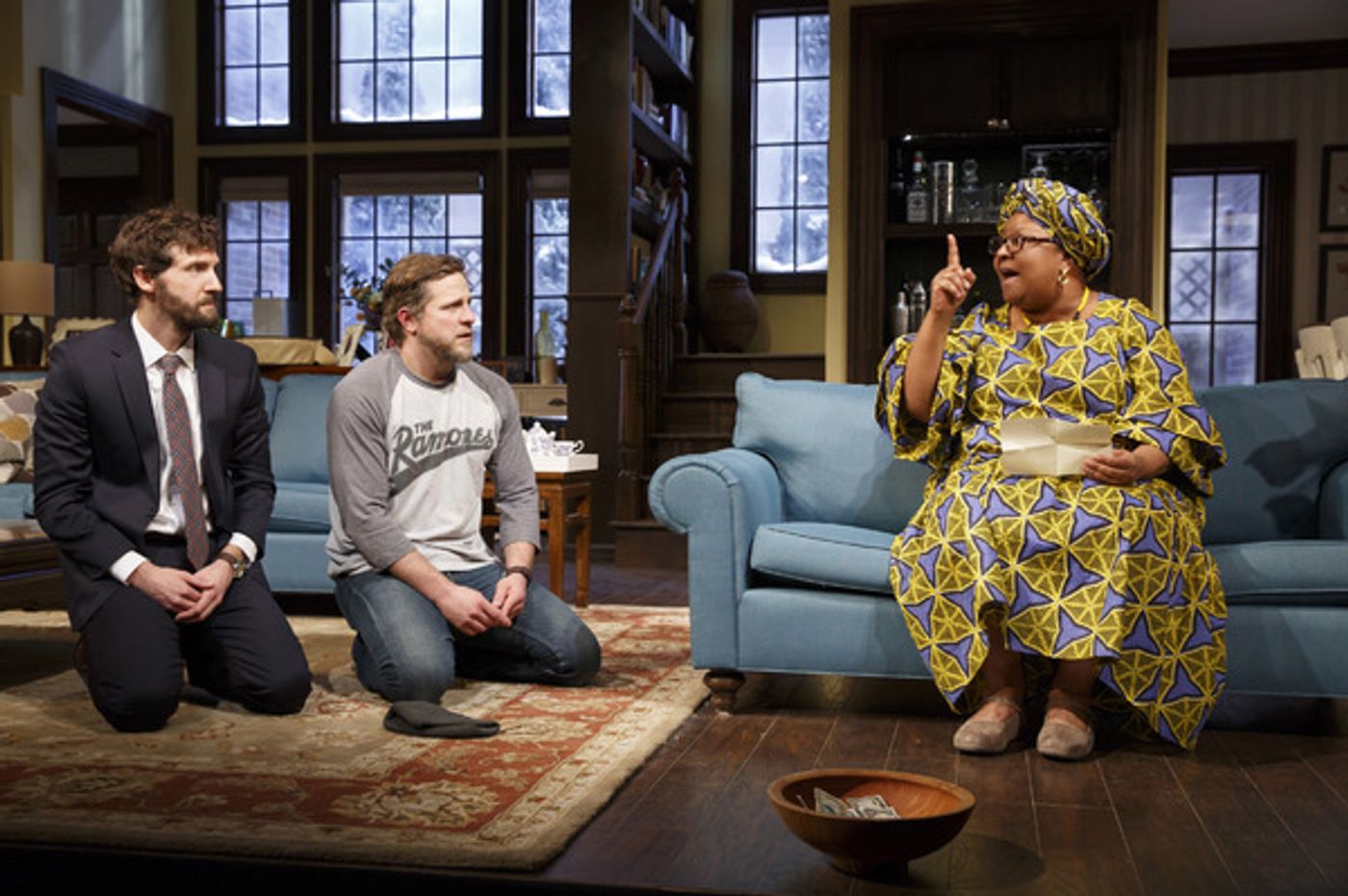 Photo Flash: First Look at Tamara Tunie, Roslyn Ruff and More in FAMILIAR at Playwrights Horizons  Image