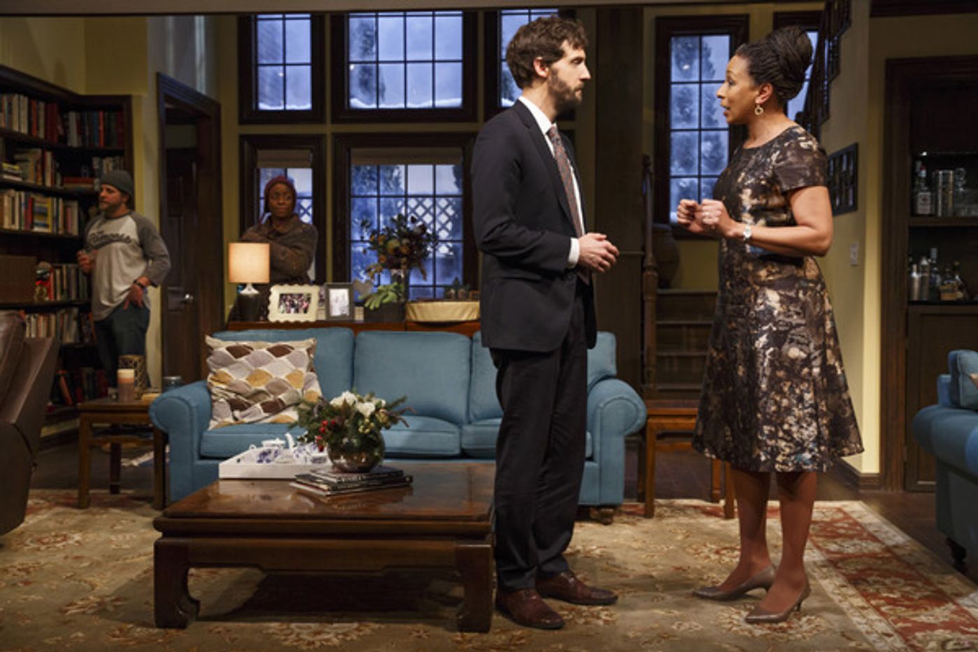 Photo Flash: First Look at Tamara Tunie, Roslyn Ruff and More in FAMILIAR at Playwrights Horizons  Image