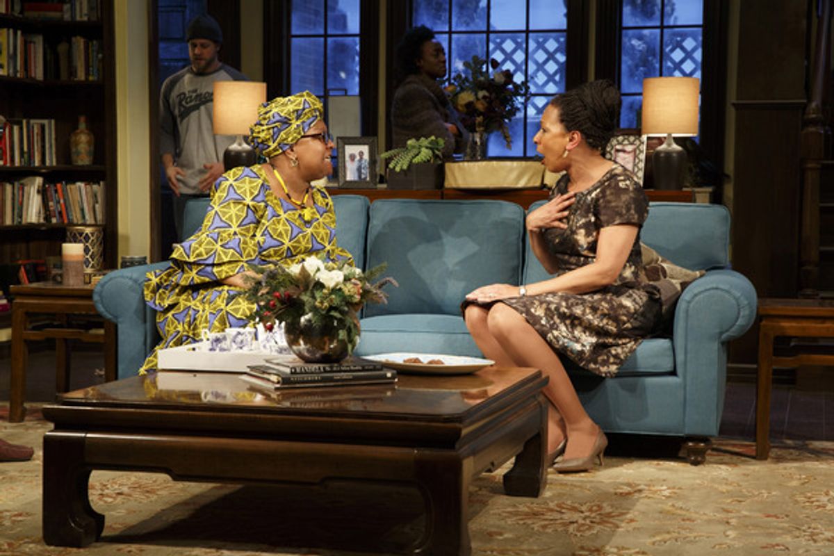 Myra Lucretia Taylor and Tamara Tunie at 