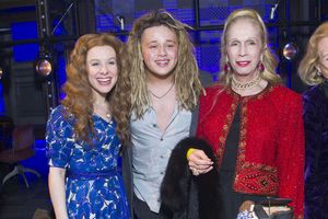 Cassidy Janson, Luke Friend and Lady Colin Campbell Photo