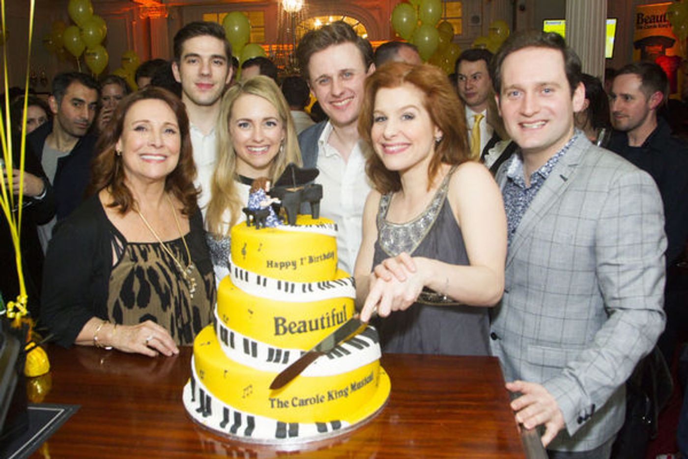 Photo Flash: West End's BEAUTIFUL Celebrates First Birthday Photo Flash: West End's BEAUTIFUL Celebrates First Birthday Image