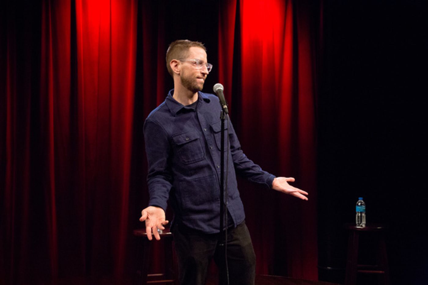 Photo Flash: New Comedy NEAL BRENNAN 3 MICS Opens Tonight at Lynn Redgrave Theatre  Image