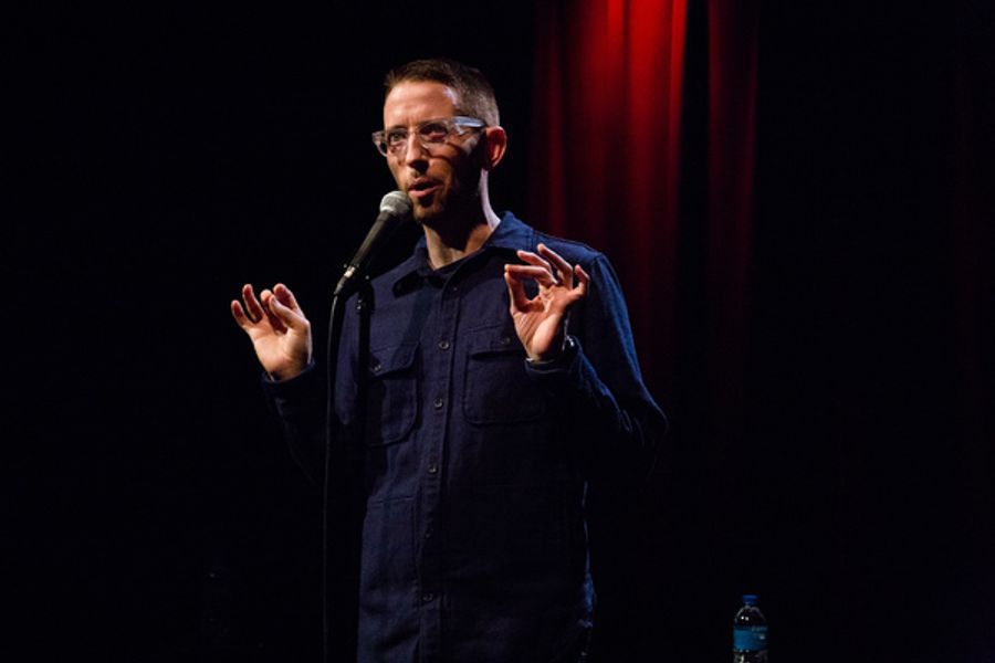 Photo Flash: First Look at New Comedy NEAL BRENNAN 3 MICS at Lynn Redgrave Theatre Image