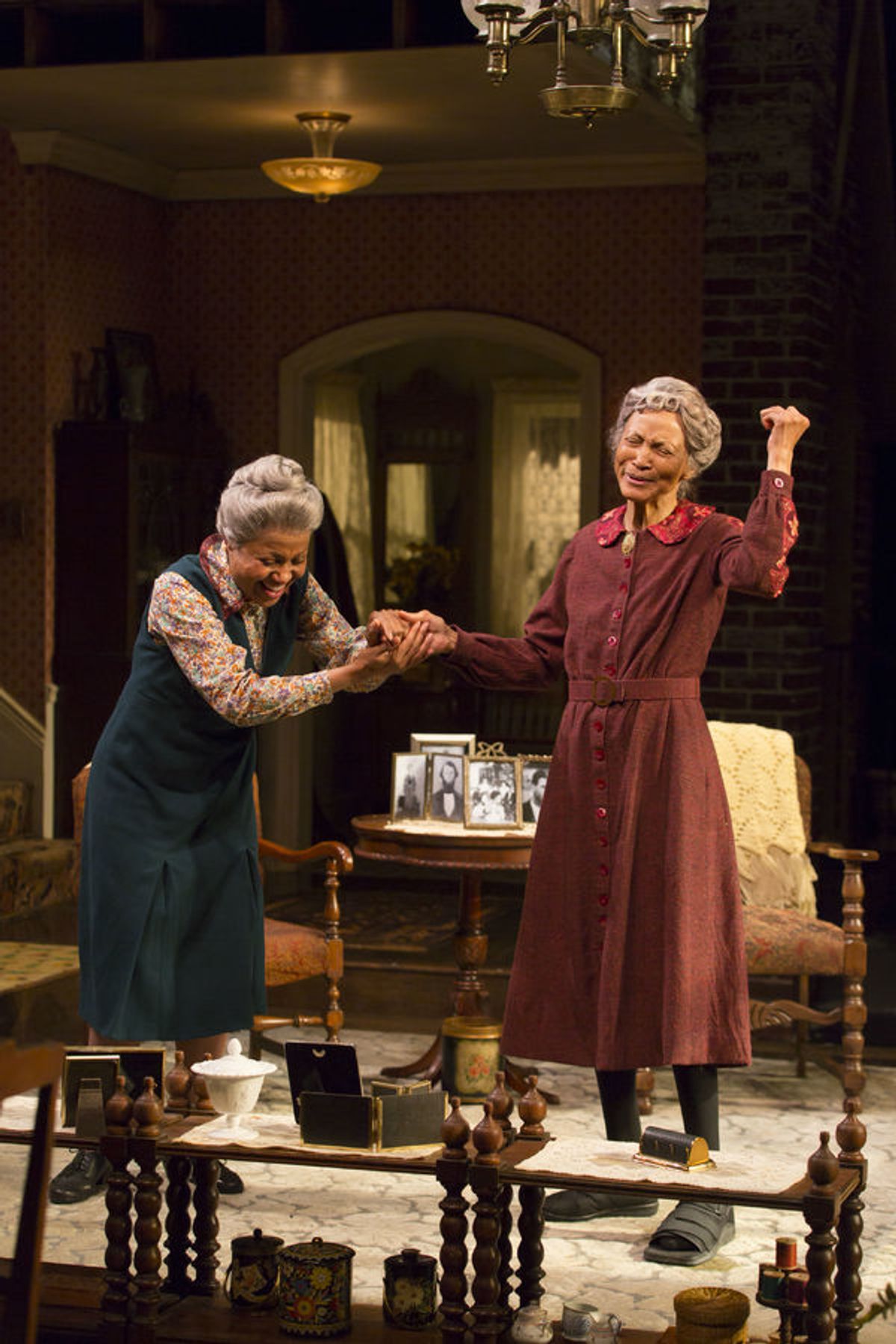 Brenda Pressley and Olivia Cole at 