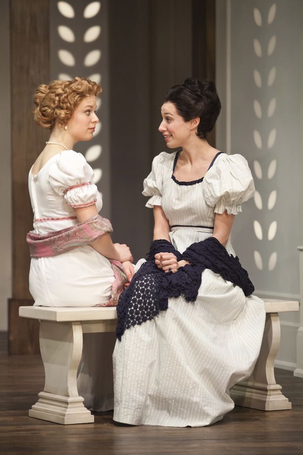 Courtney Lucien as Emma and Caitlin McWethy as Harriet Photo