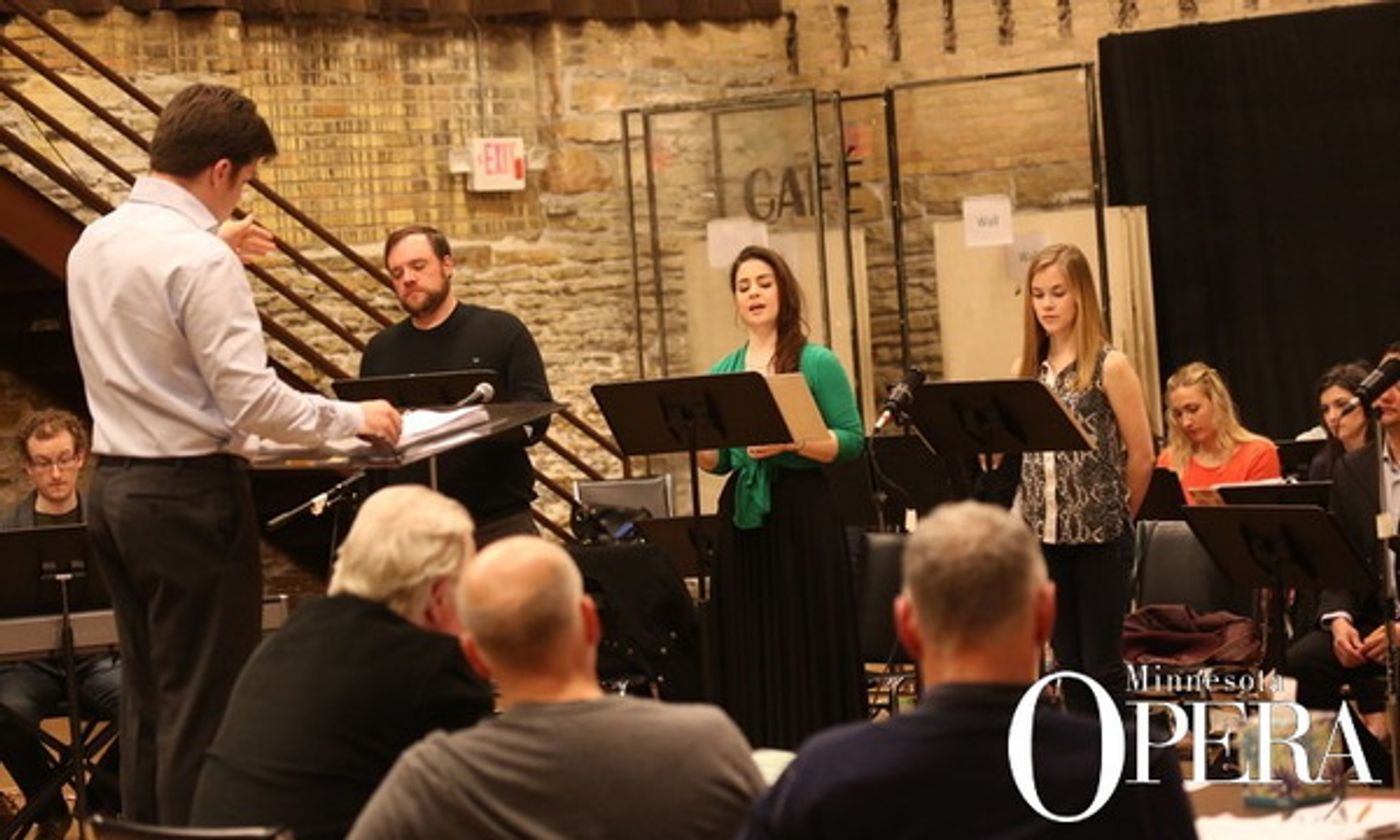 Photo Flash: First Look at Rehearsals for Minnesota Opera's World Premiere of THE SHINING Photo Flash: First Look at Rehearsals for Minnesota Opera's World Premiere of THE SHINING Image