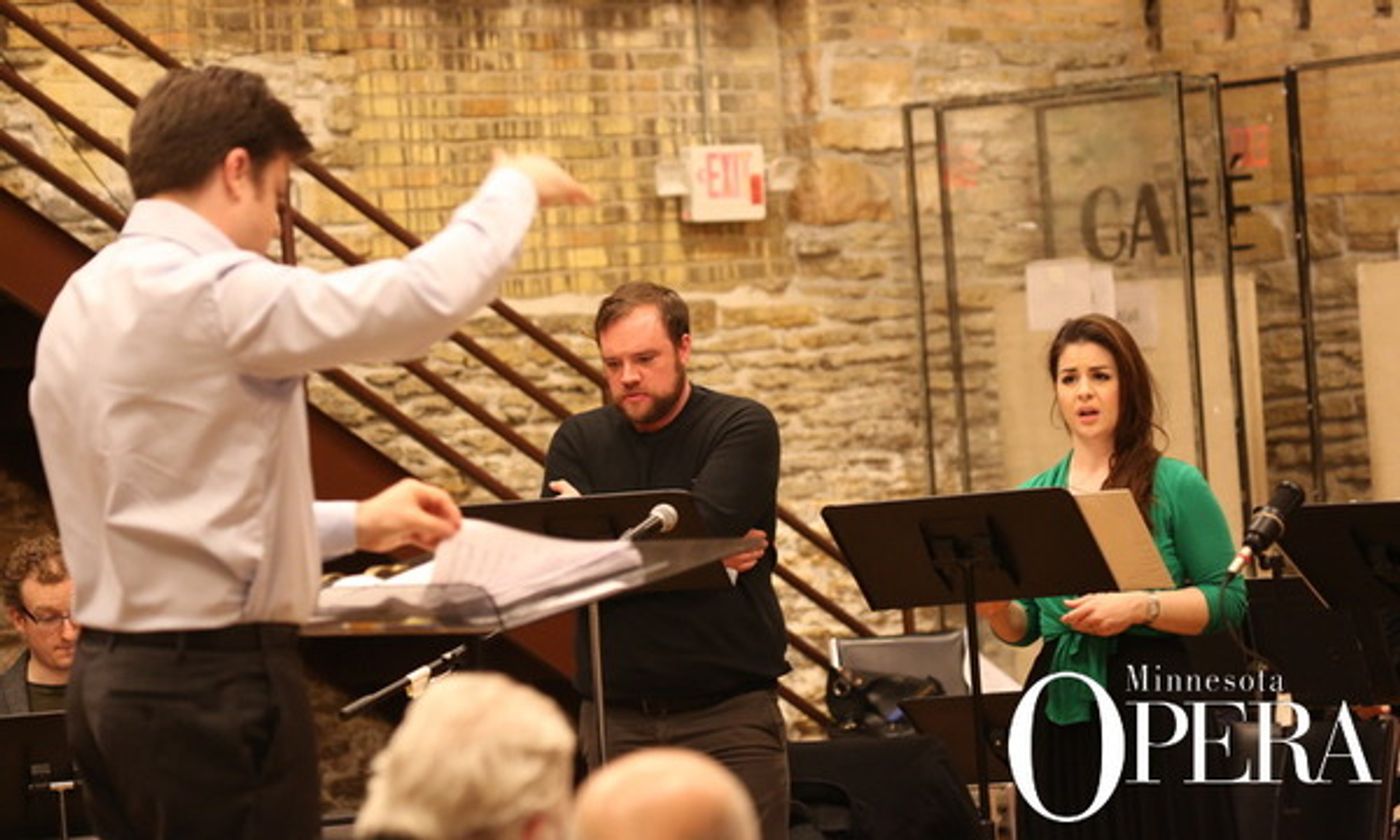 Photo Flash: First Look at Rehearsals for Minnesota Opera's World Premiere of THE SHINING Photo Flash: First Look at Rehearsals for Minnesota Opera's World Premiere of THE SHINING Image