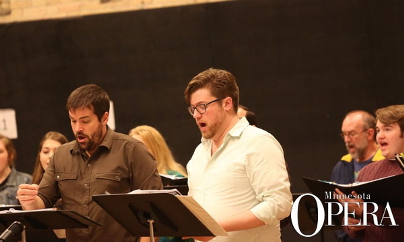 Photo Flash: First Look at Rehearsals for Minnesota Opera's World Premiere of THE SHINING Photo Flash: First Look at Rehearsals for Minnesota Opera's World Premiere of THE SHINING Image
