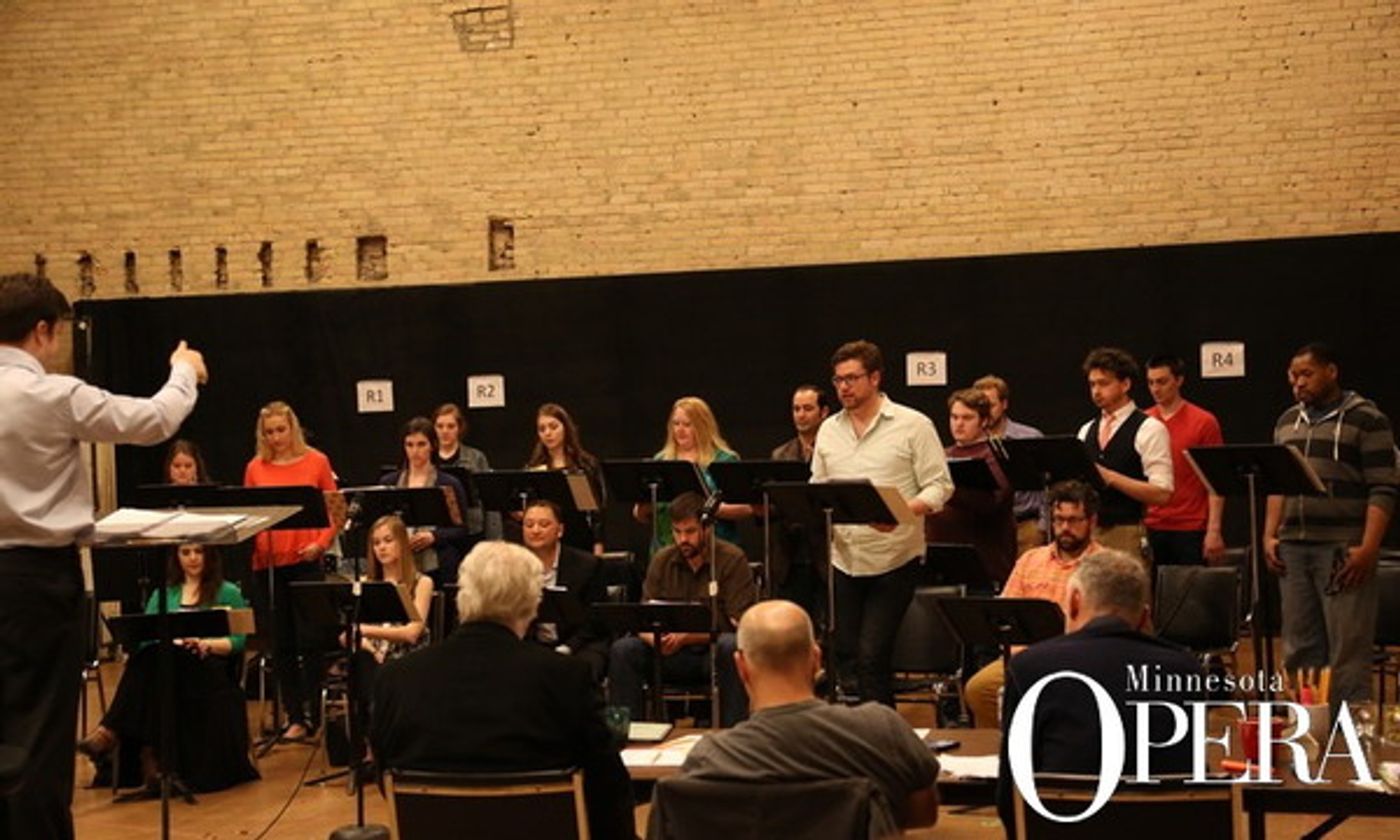 Photo Flash: First Look at Rehearsals for Minnesota Opera's World Premiere of THE SHINING Photo Flash: First Look at Rehearsals for Minnesota Opera's World Premiere of THE SHINING Image