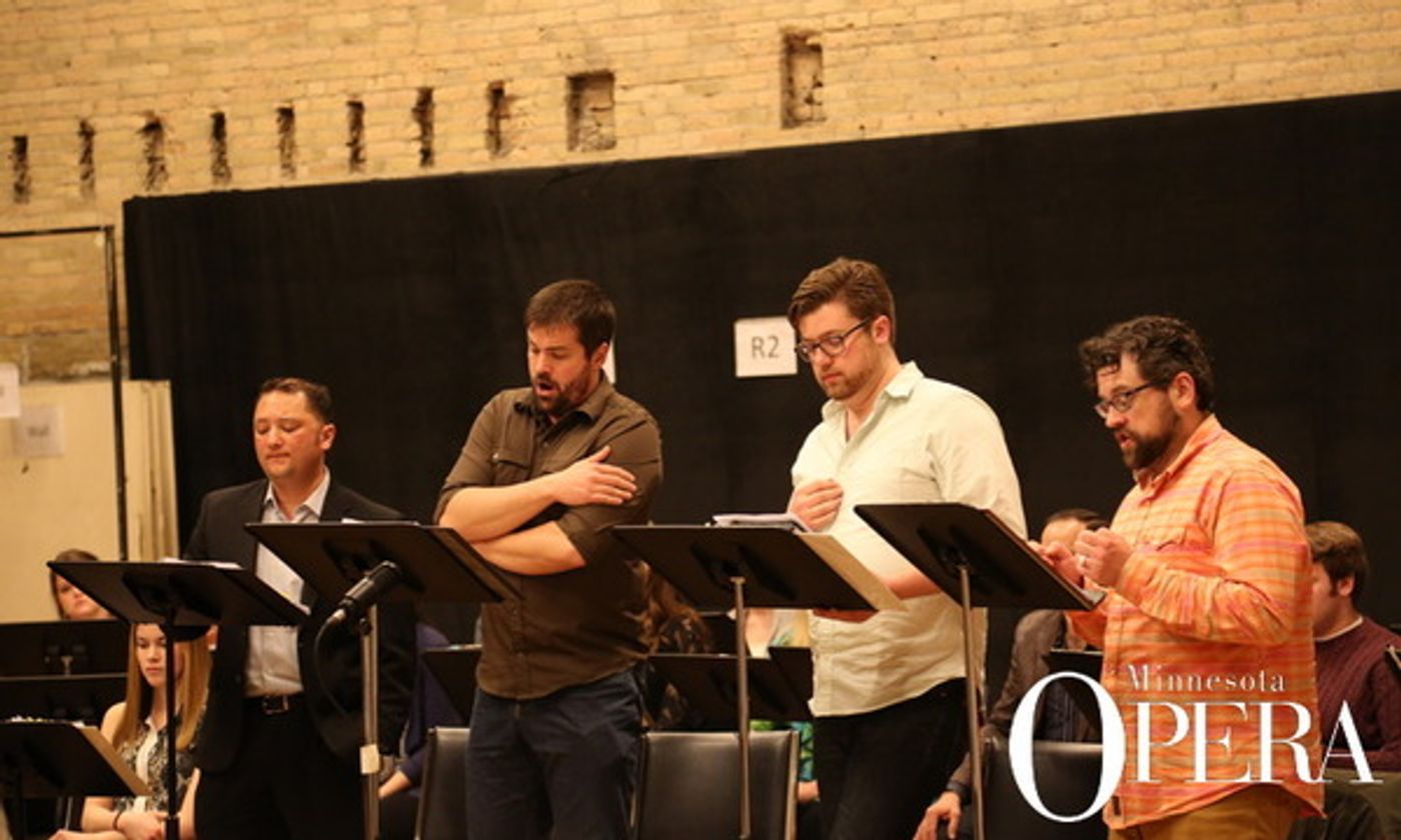Photo Flash: First Look at Rehearsals for Minnesota Opera's World Premiere of THE SHINING Photo Flash: First Look at Rehearsals for Minnesota Opera's World Premiere of THE SHINING Image