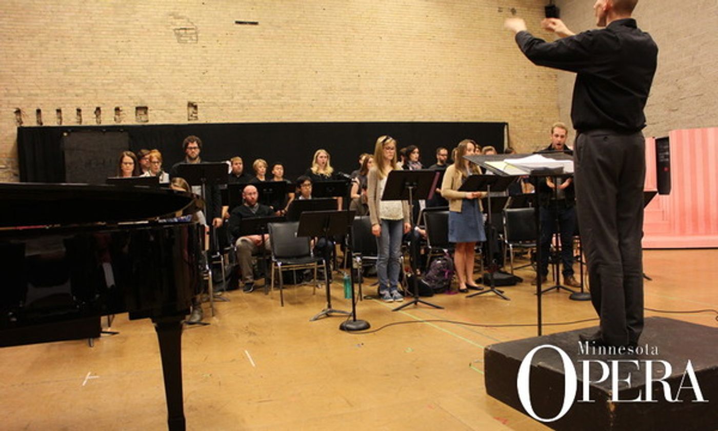 Photo Flash: First Look at Rehearsals for Minnesota Opera's World Premiere of THE SHINING Photo Flash: First Look at Rehearsals for Minnesota Opera's World Premiere of THE SHINING Image