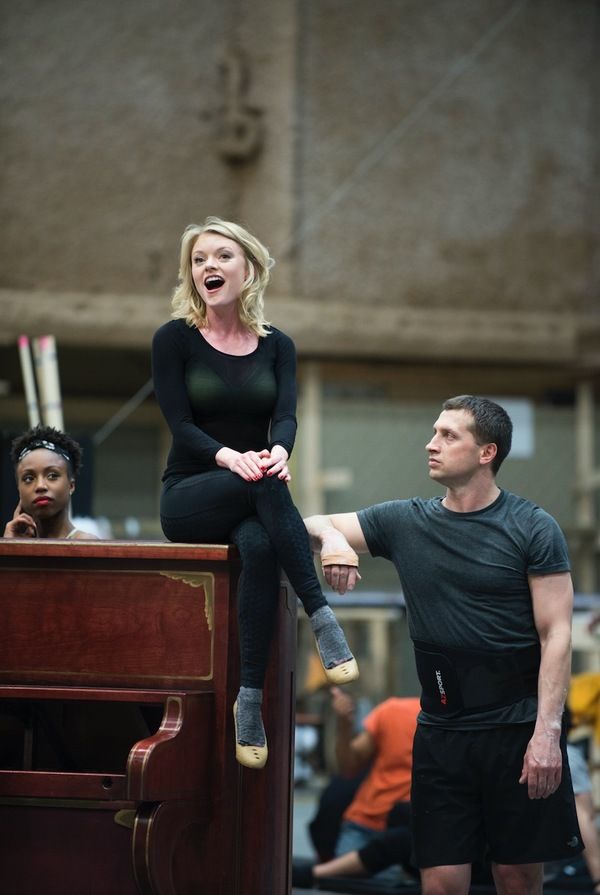 Raven McRae, Ruby Lewis, as Indigo, and Tomasz Jadach Photo