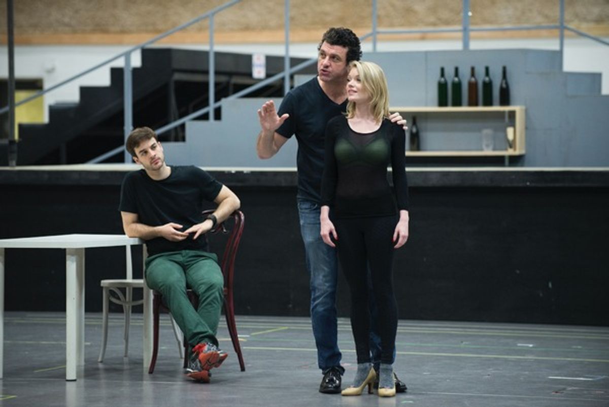 Ryan Vona as Joey; Bradley Dean, as A.J., and Ruby Lewis, as Indigo  at 