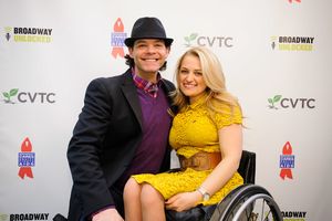 Bobby Cronin and Ali Stroker Photo