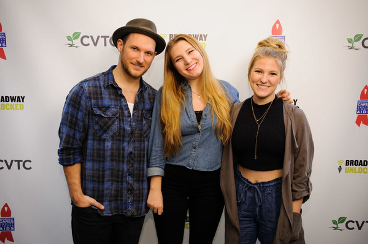 Drew Gasparini, Chloe G and Kasie G at 