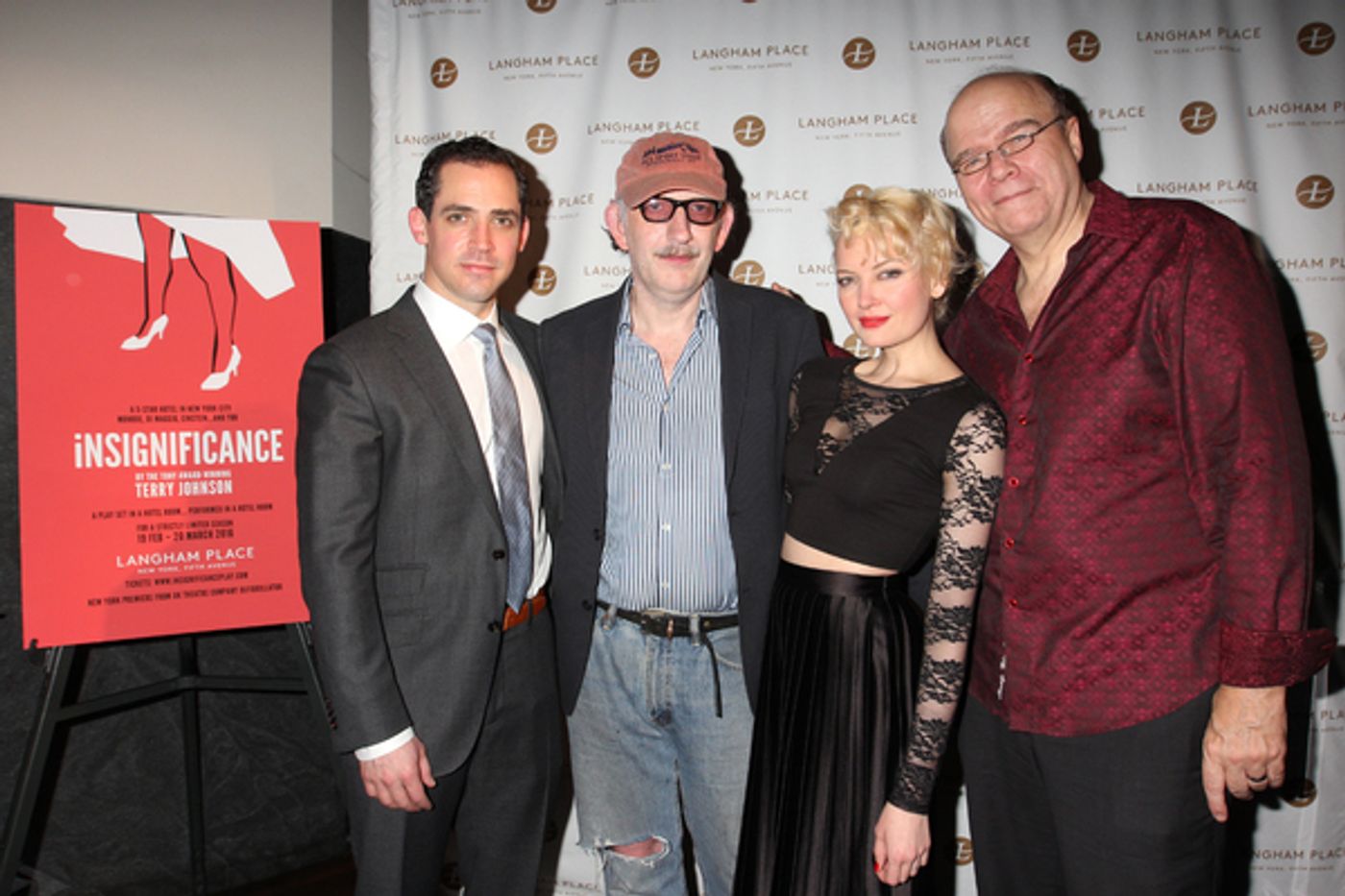 Photo Flash: INSIGNIFICANCE Celebrates Opening Night!  Image