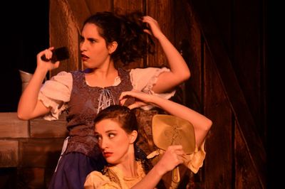 Rebecca Pomeranz and Heather Cadarette as Beauty's sisters - Norma and Louise Photo