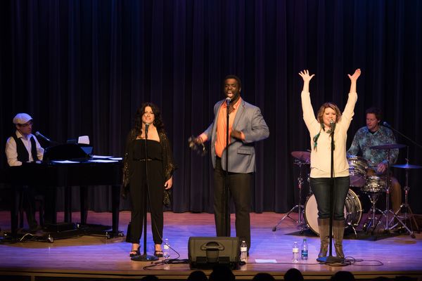 Nick Sula, Julia Merchant, Dan Riley, Melissa Young and Scott Simon Photo