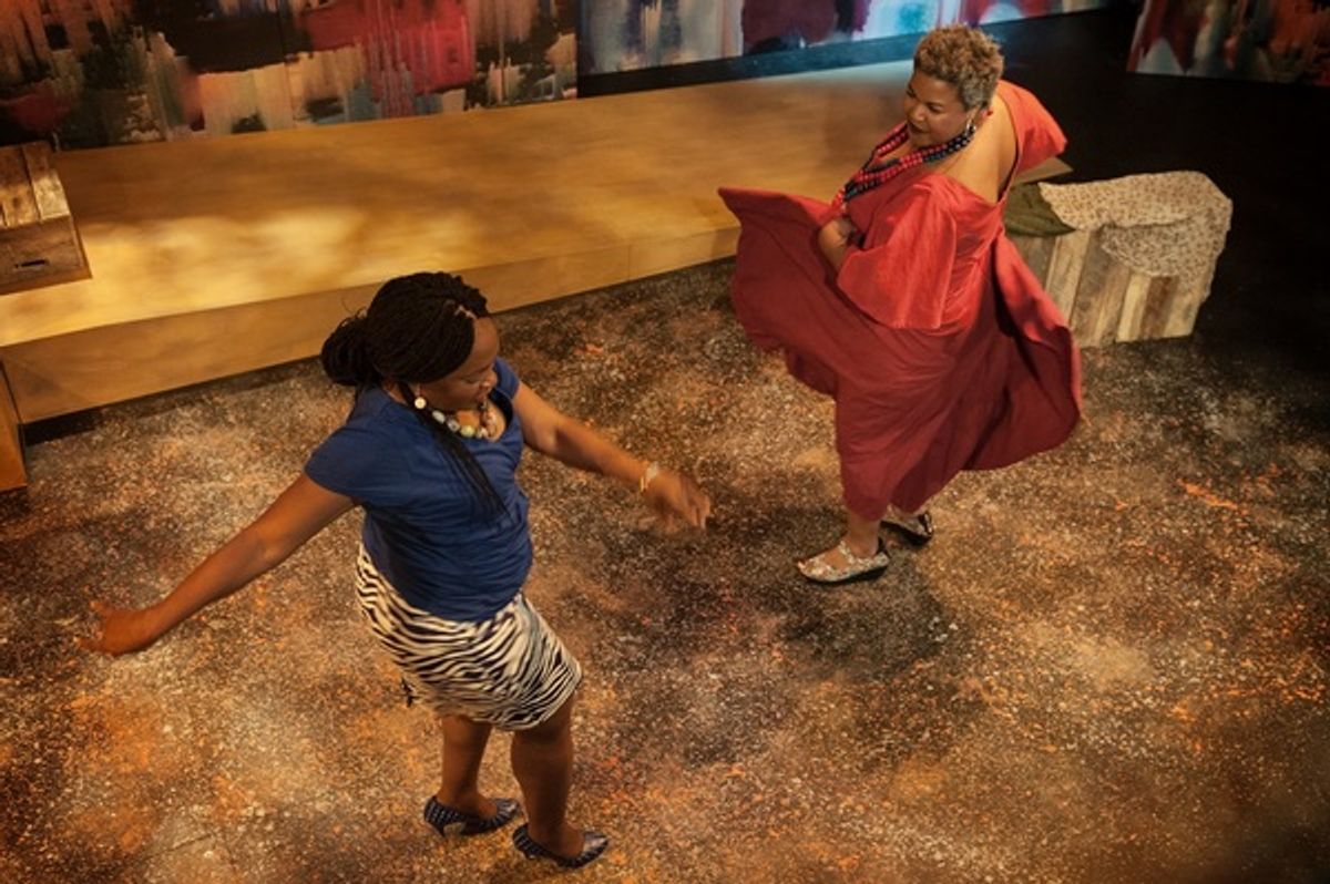 Djennie Laguerre and Carline Zamar at 