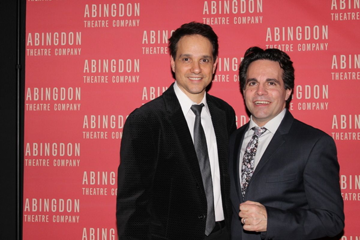 Ralph Macchio and Mario Cantone at 