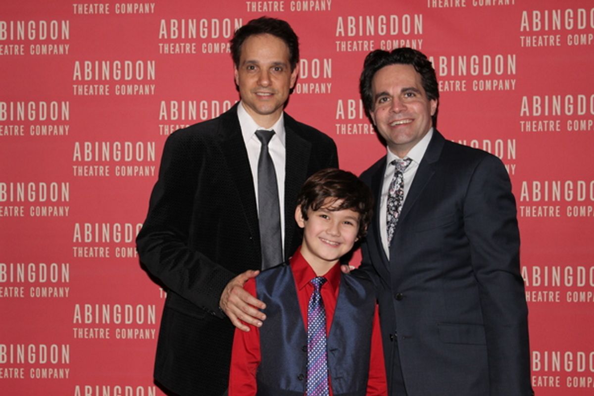Ralph Macchio, Nico Bustamante and Mario Cantone at 
