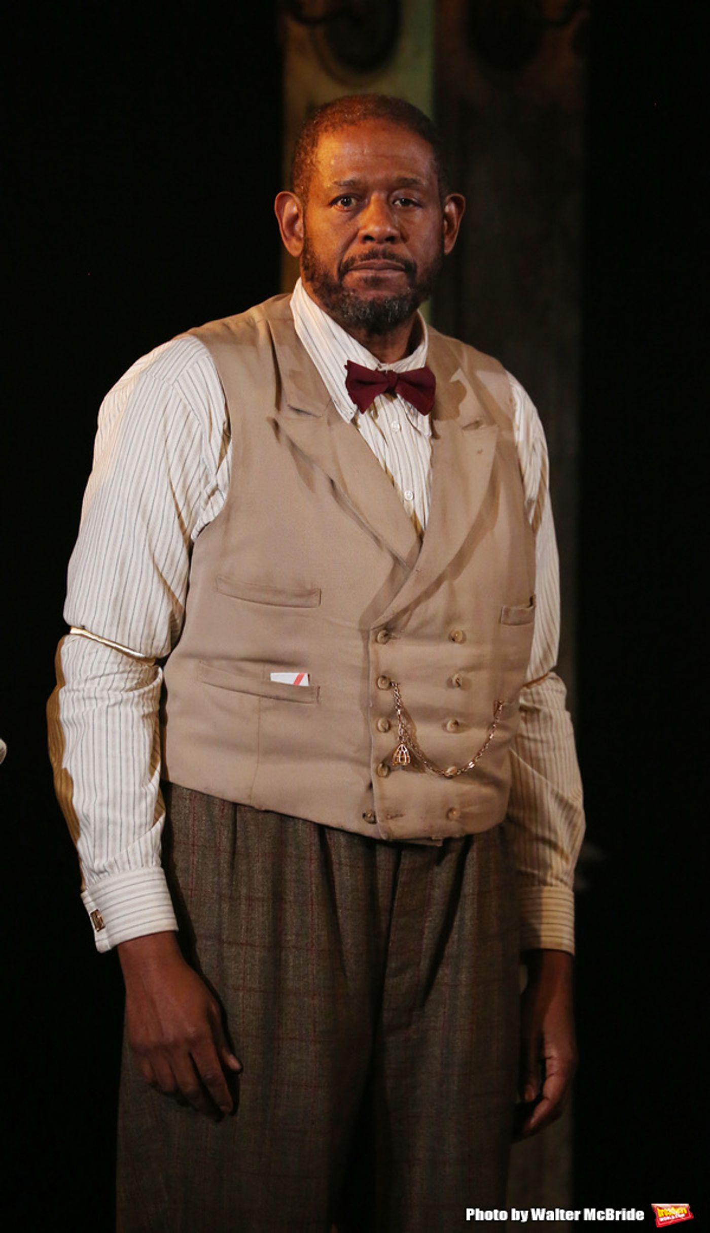 Photo Coverage: Forest Whitaker & Frank Wood Take Opening Night Bows in HUGHIE!  Image