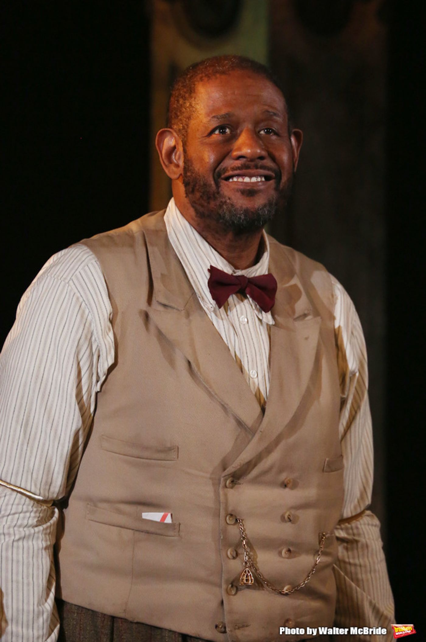 Photo Coverage: Forest Whitaker & Frank Wood Take Opening Night Bows in HUGHIE!  Image