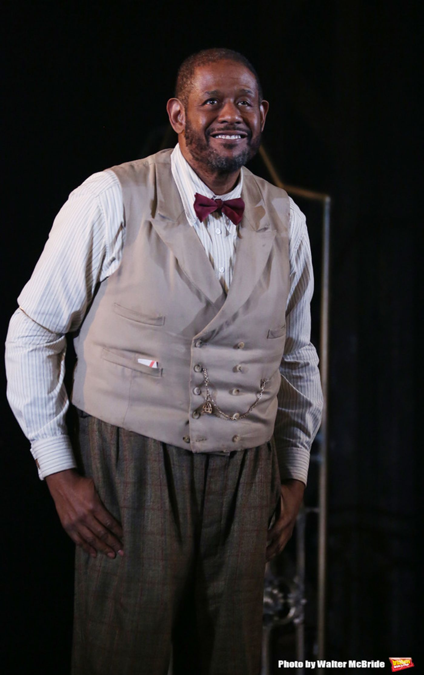 Photo Coverage: Forest Whitaker & Frank Wood Take Opening Night Bows in HUGHIE!  Image
