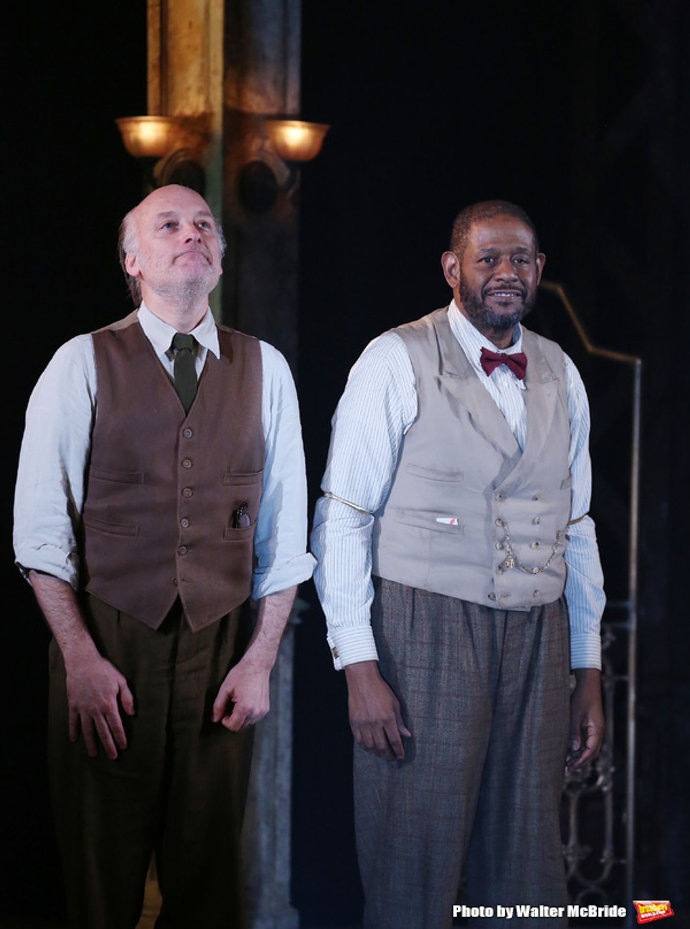 Photo Coverage: Forest Whitaker & Frank Wood Take Opening Night Bows in HUGHIE!  Image