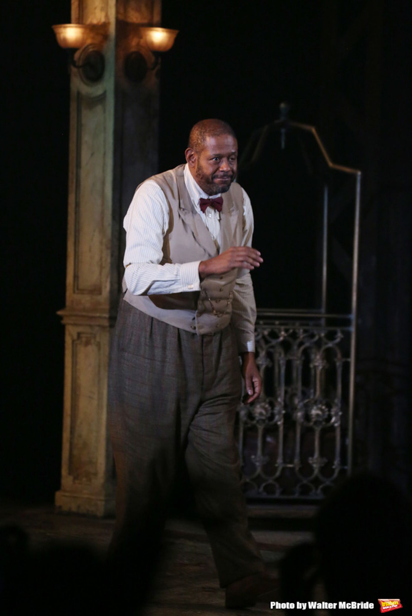 Photo Coverage: Forest Whitaker & Frank Wood Take Opening Night Bows in HUGHIE!  Image