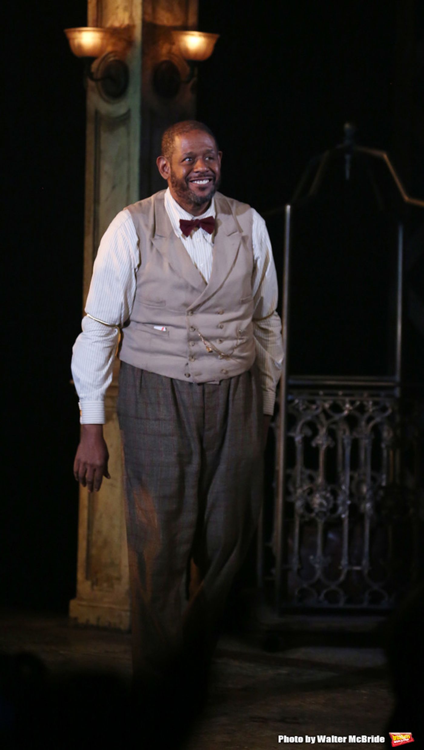 Photo Coverage: Forest Whitaker & Frank Wood Take Opening Night Bows in HUGHIE!  Image
