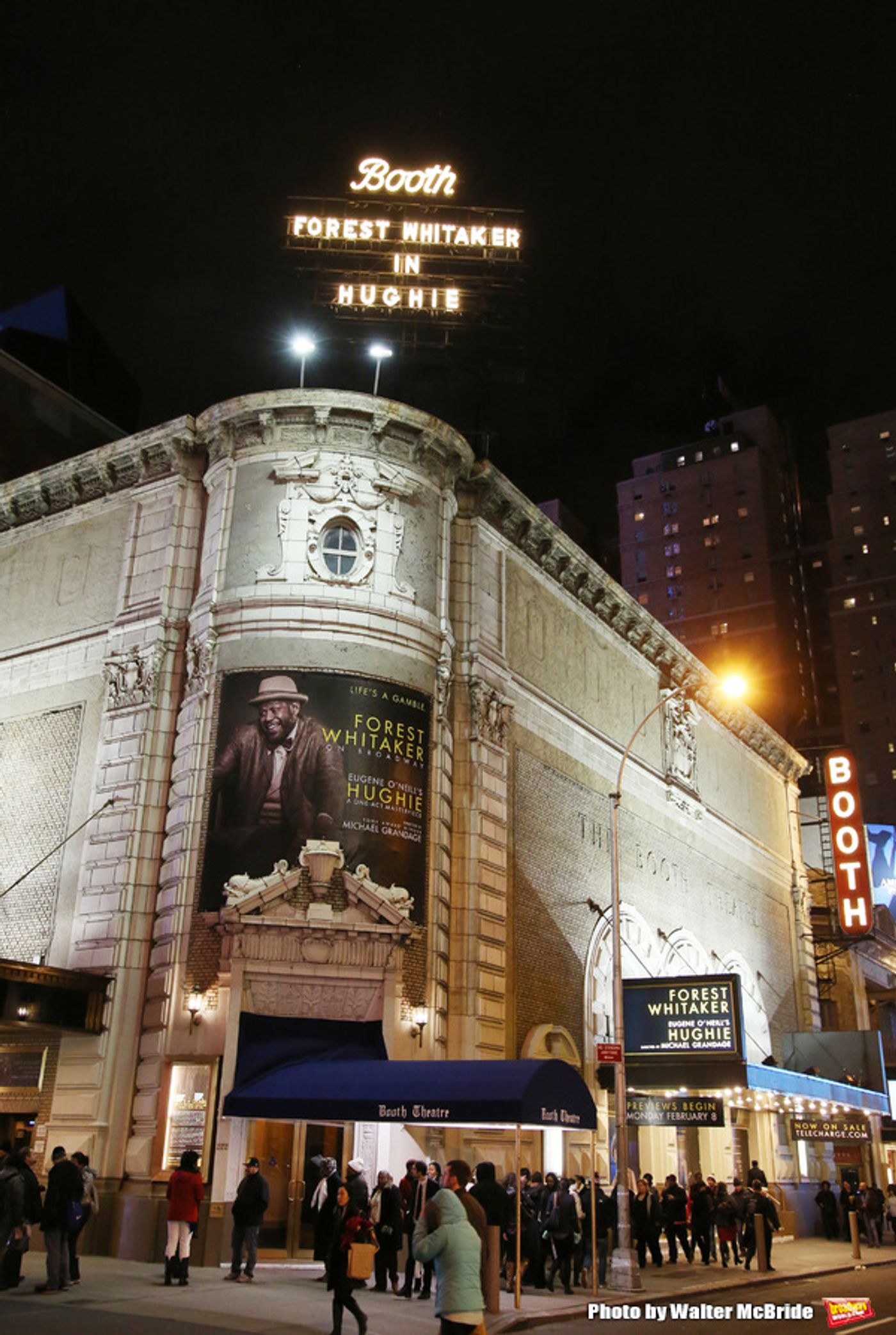 Photo Coverage: Forest Whitaker & Frank Wood Take Opening Night Bows in HUGHIE!  Image