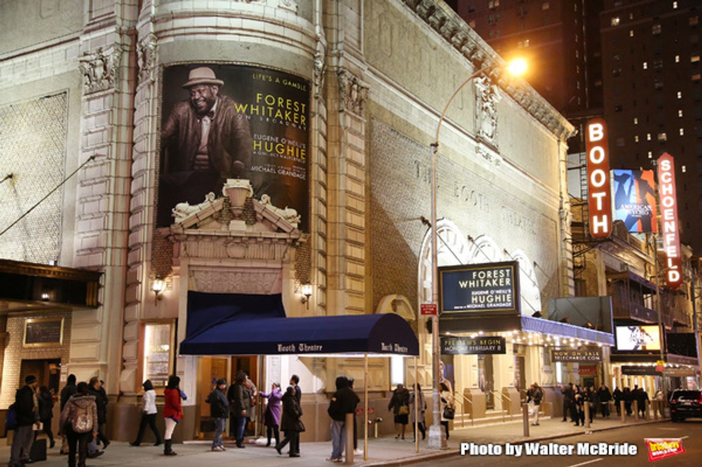 Photo Coverage: Forest Whitaker & Frank Wood Take Opening Night Bows in HUGHIE!  Image