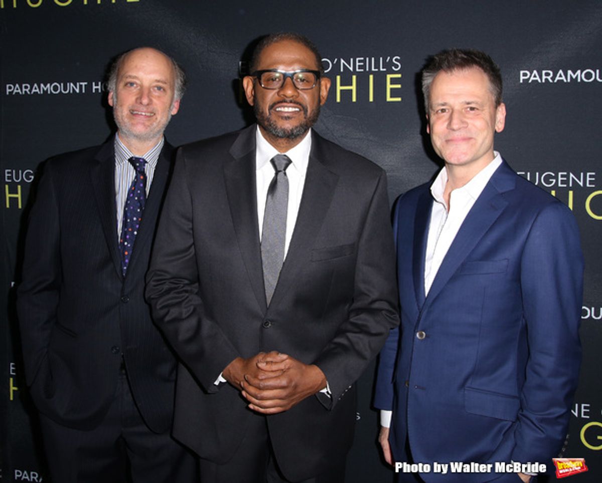 Frank Wood, Forest Whitaker and Michael Grandage  at 