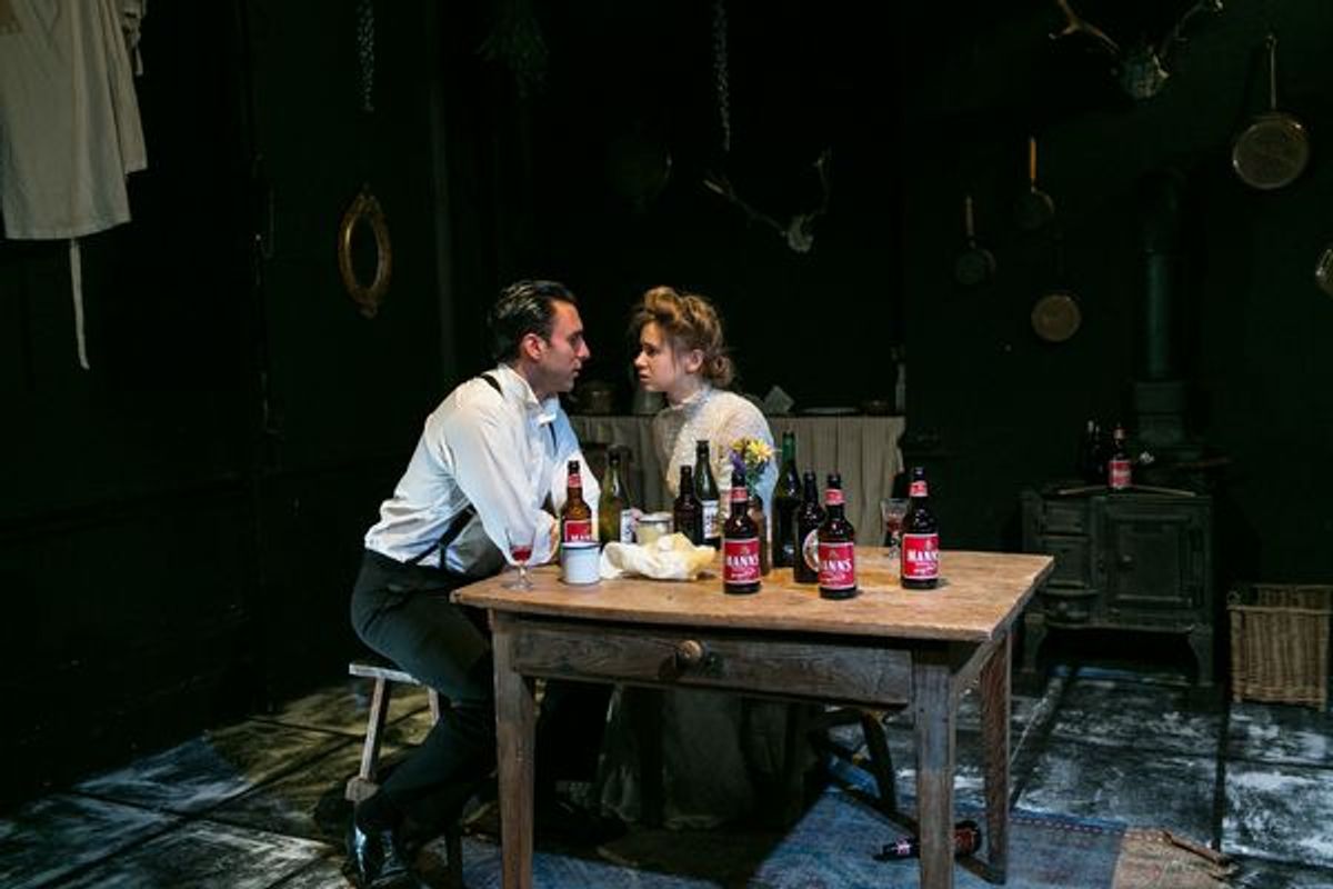 BUCKLAND CHARLIE DORFMAN AS JEAN AND LAURA GREENWOOD AS MISS JULIE at 