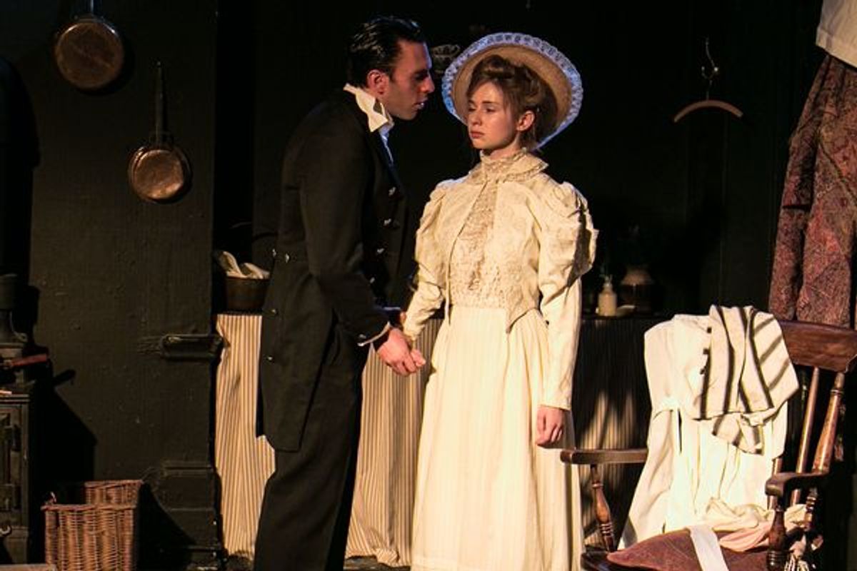 BUCKLAND CHARLIE DORFMAN AS JEAN AND LAURA GREENWOOD AS MISS JULIE at 