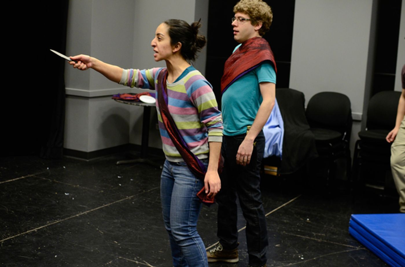 Photo Flash: In Rehearsal for Brown Paper Box Co.'s JULIUS CAESAR  Image