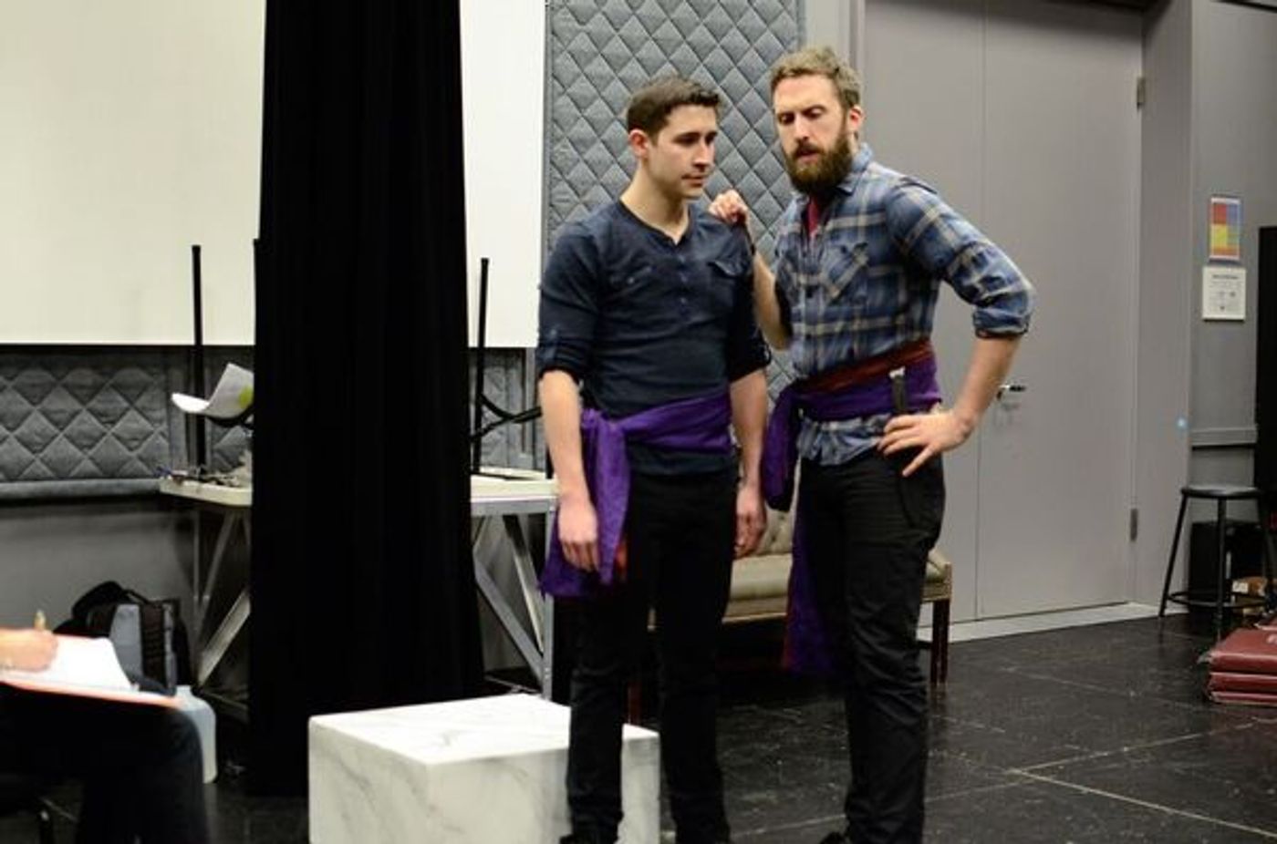 Photo Flash: In Rehearsal for Brown Paper Box Co.'s JULIUS CAESAR  Image