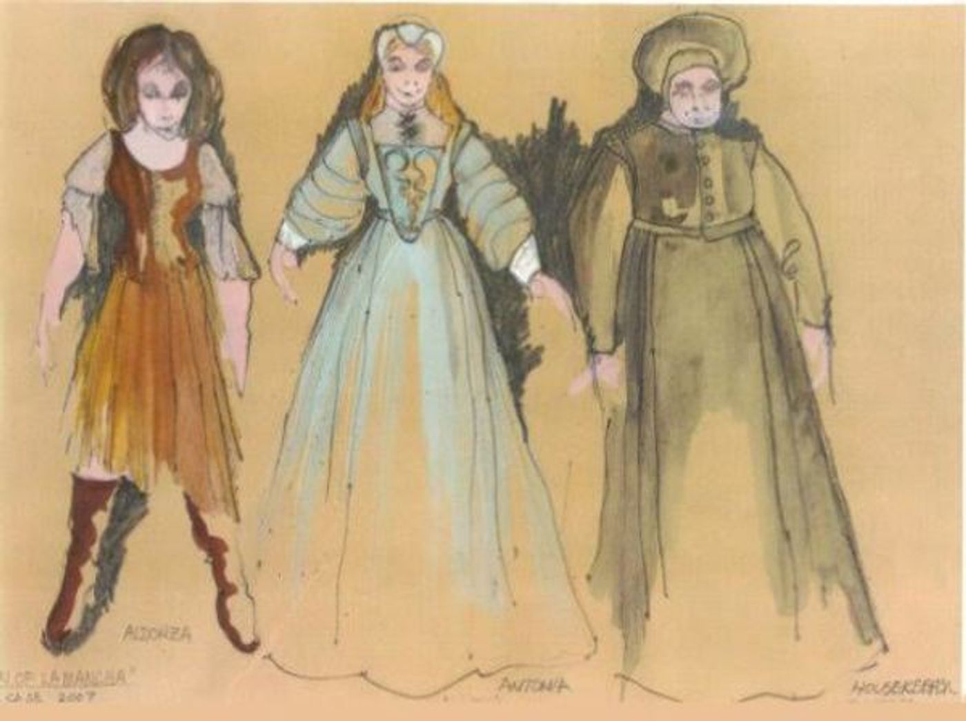 Photo Flash: Behind the Scenes of WBT's MAN OF LA MANCHA  Image