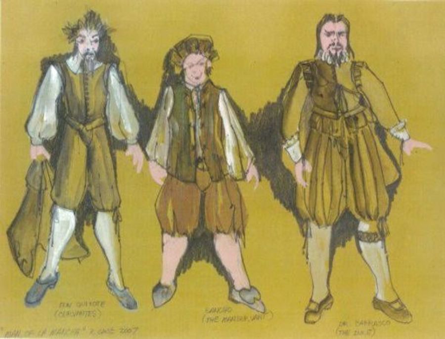 Photo Flash: Behind the Scenes of WBT's MAN OF LA MANCHA Image