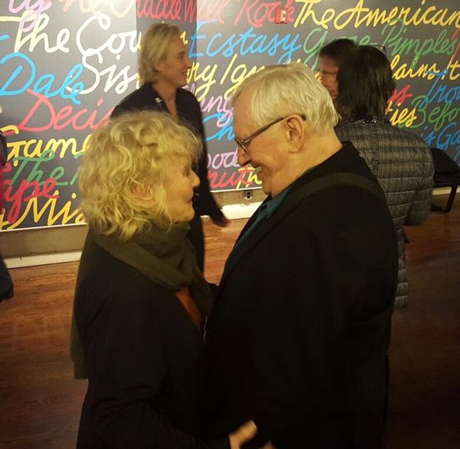 Photo Flash: Petula Clark Visits Len Cariou at BROADWAY AND THE BARD — photo 3 of 4