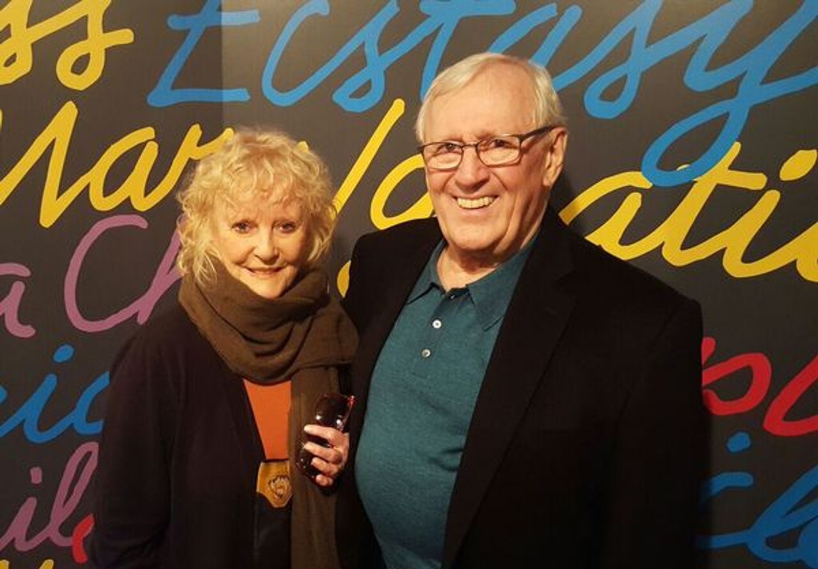 Photo Flash: Petula Clark Visits Len Cariou at BROADWAY AND THE BARD — photo 4 of 4