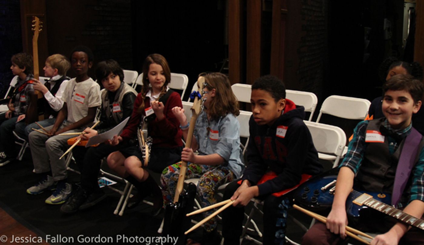 Photo Coverage: Hopeful Pint-Sized Rockers Try Their Luck at SCHOOL OF ROCK Open Call  Image