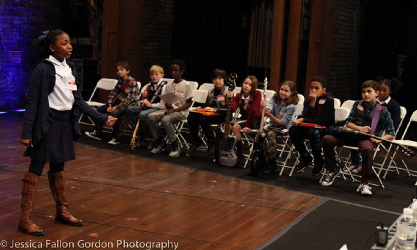 Photo Coverage: Hopeful Pint-Sized Rockers Try Their Luck at SCHOOL OF ROCK Open Call  Image