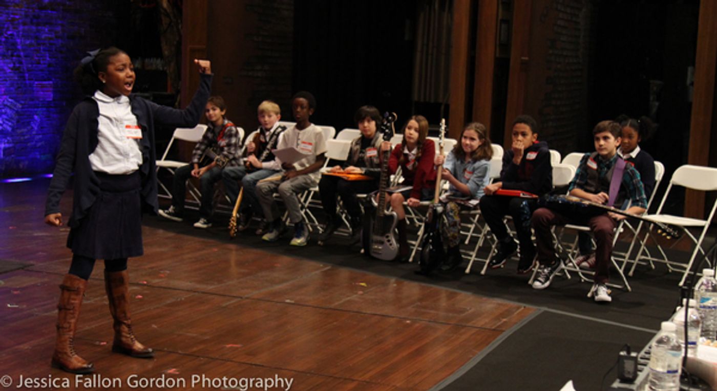 Photo Coverage: Hopeful Pint-Sized Rockers Try Their Luck at SCHOOL OF ROCK Open Call  Image