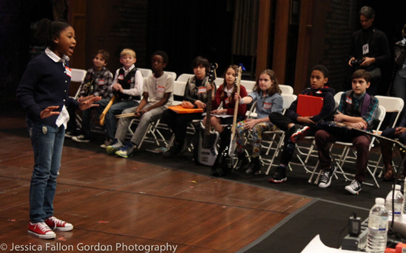 Photo Coverage: Hopeful Pint-Sized Rockers Try Their Luck at SCHOOL OF ROCK Open Call  Image