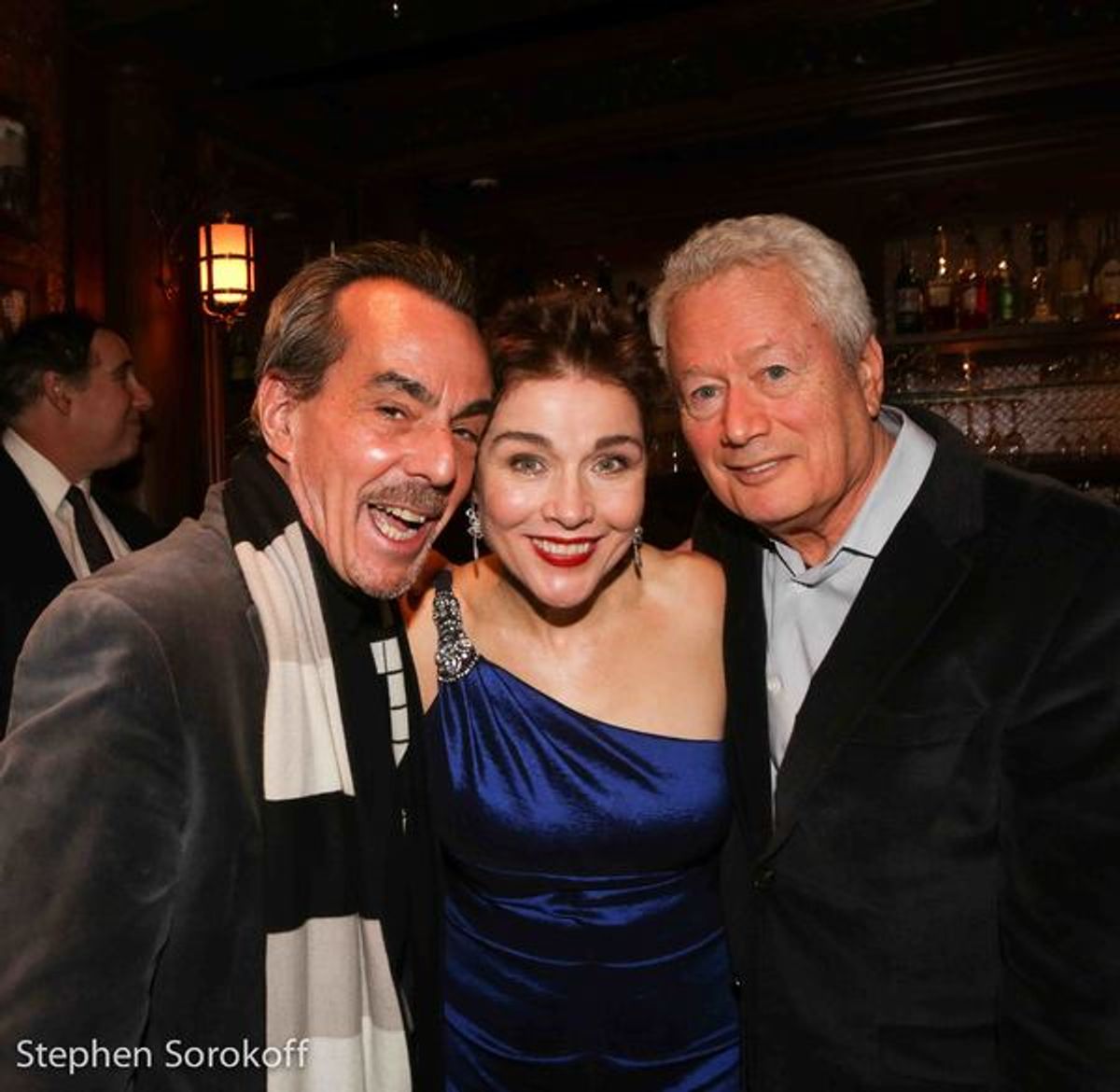 Lee Musiker, Christine Andreas, Stephen Sorokoff at 