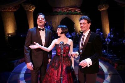 Paul Perroni, Vanessa Claire Stewart, and Anthony Crivello Photo