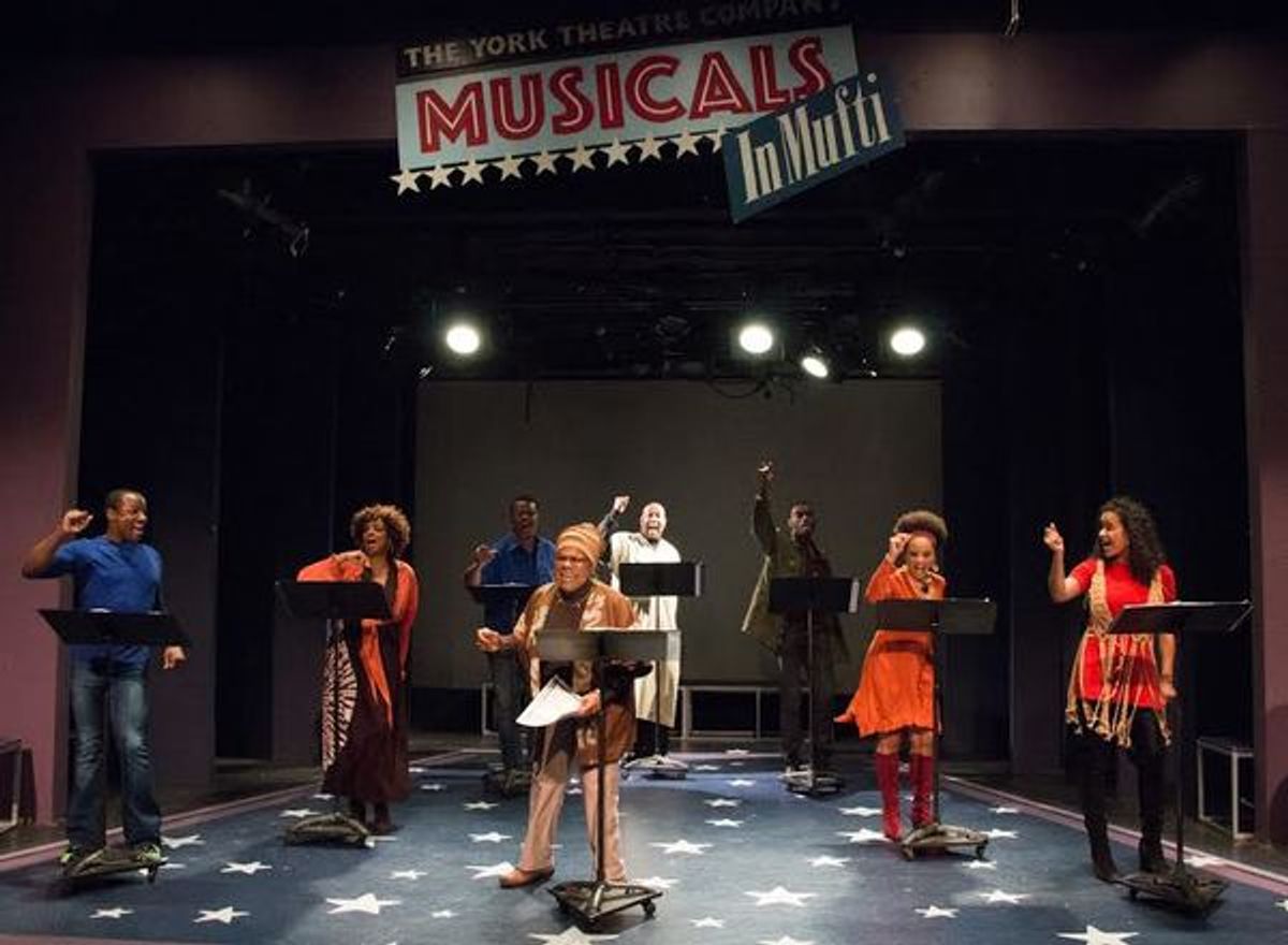 Devin L. Roberts, Marva Hicks, Raun Ruffin, Tina Fabrique, Doug Eskew, Jelani Alladin, Debra Walton and Darilyn Castillo at 