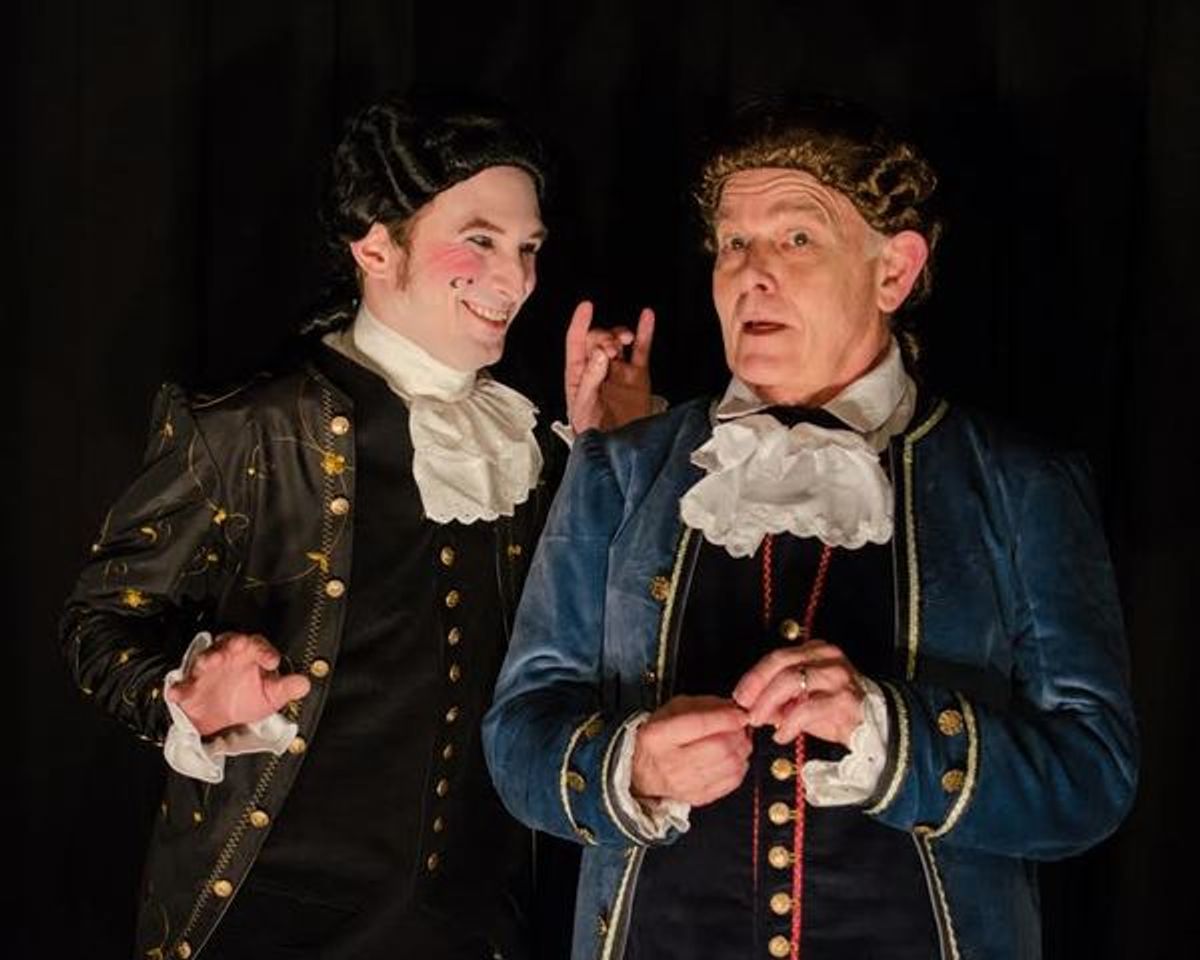 Geoff Finney and Nelsen Spickard at 